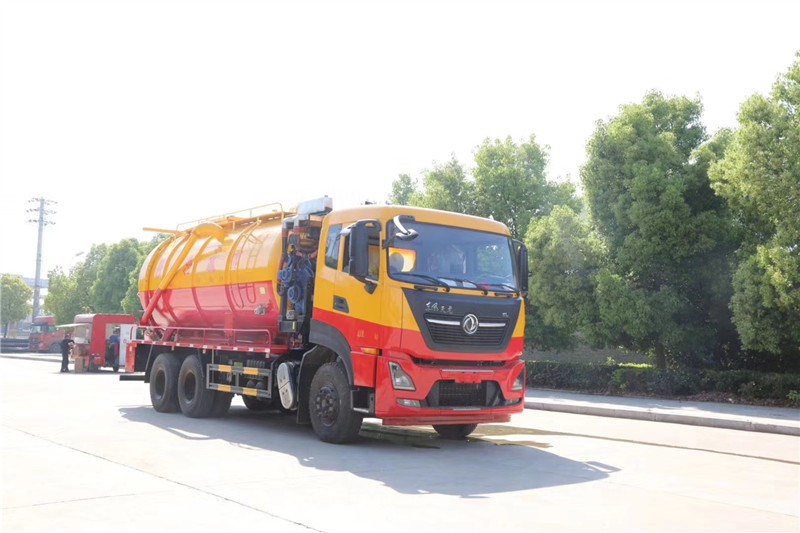 國六東風(fēng)天龍 21方 清洗吸污車