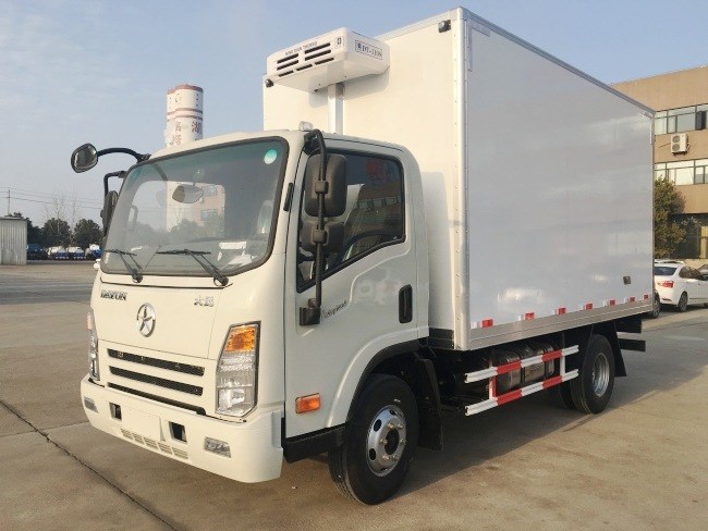 (廂長(zhǎng)4.2米)大運(yùn)奧普力冷藏車