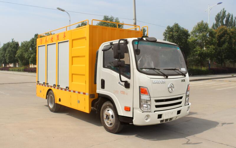 大運(yùn)國(guó)五黃牌污水處理車