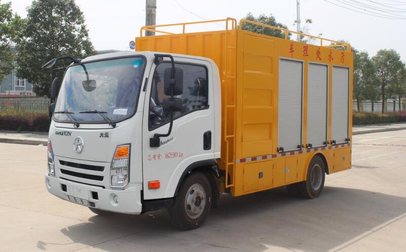 大運(yùn)國(guó)五黃牌污水處理車