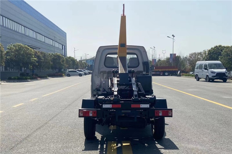 國六長安汽油藍牌 2-3方 勾臂垃圾車