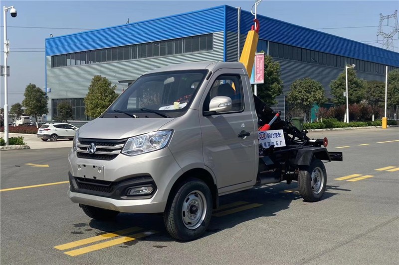 國六長安汽油藍牌 2-3方 勾臂垃圾車