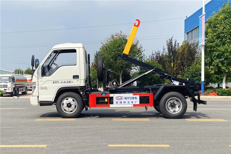 國(guó)六 藍(lán)牌 福田柴油 3-4方 勾臂垃圾車