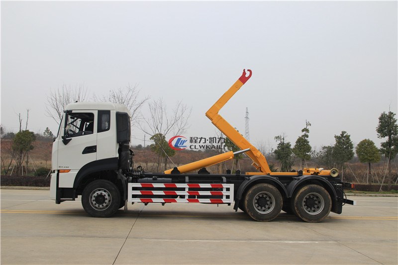 國六東風(fēng)天龍25噸勾臂垃圾車