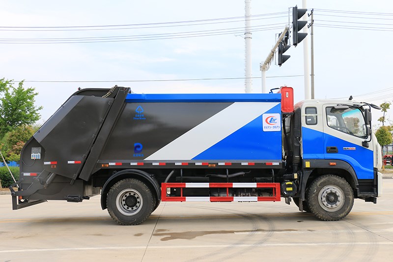 國(guó)六12方福田壓縮垃圾車