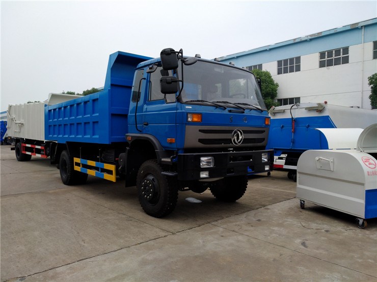 12-14立方東風(fēng)老款145/153密封自卸式垃圾車